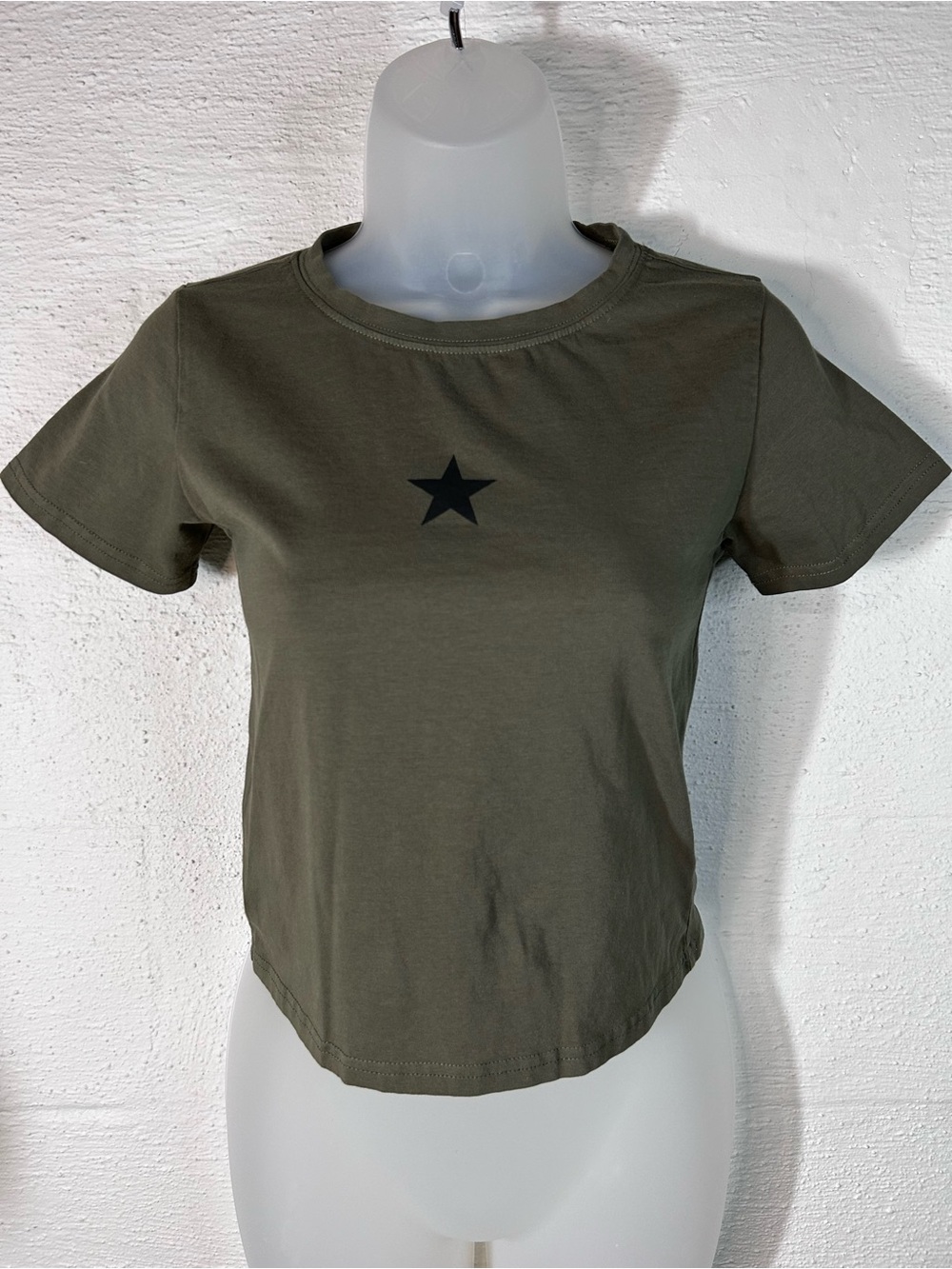 Army Green Star top
